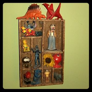 Handmade artistic shadowbox